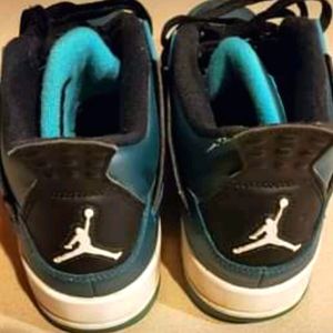 Teal  4s Jordan's Aqua  blue